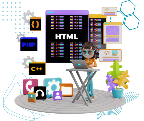 Website Development Illustration